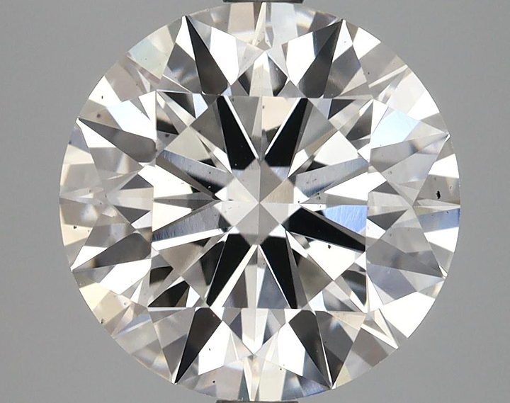 4.11 Carat Round Shaped Ideal Cut SI1 IGI Certified Lab Grown Diamond