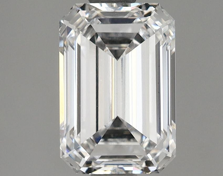 1.7 Carat Emerald Shaped Ideal Cut VVS1 IGI Certified Lab Grown Diamond