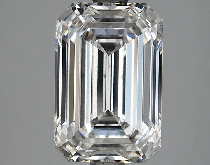 2.63 Carat Emerald Shaped Excellent Cut VS1 IGI Certified Lab Grown Diamond
