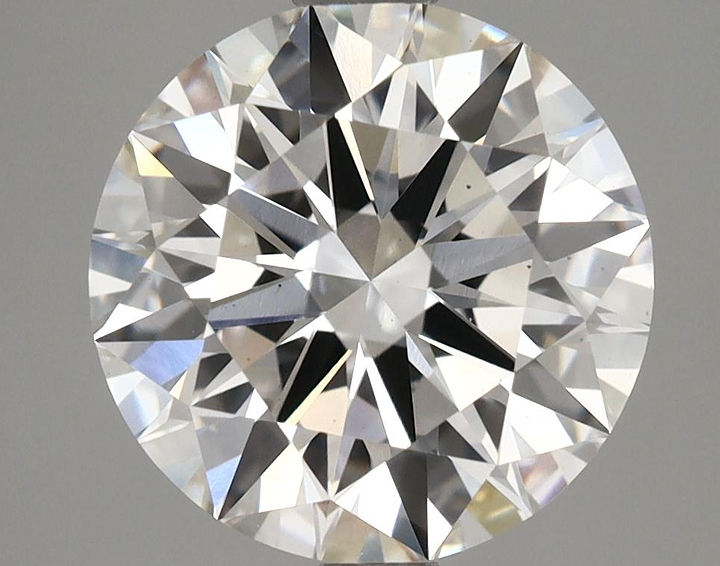3.43 Carat Round Shaped Ideal Cut VS2 IGI Certified Lab Grown Diamond