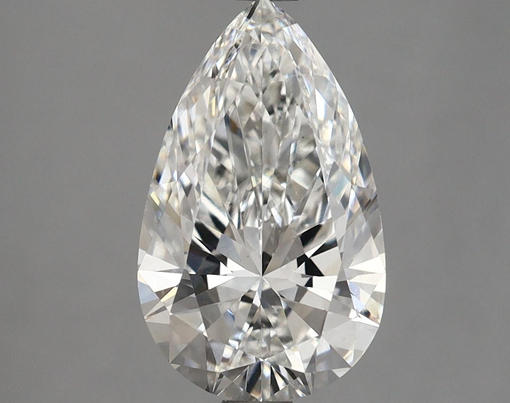 2.36 Carat Pear Shaped Ideal Cut VS1 IGI Certified Lab Grown Diamond