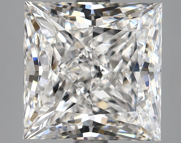 5.1 Carat Princess Shaped Ideal Cut VS2 IGI Certified Lab Grown Diamond