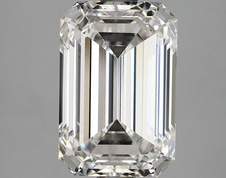2.68 Carat Emerald Shaped Excellent Cut VS1 IGI Certified Lab Grown Diamond