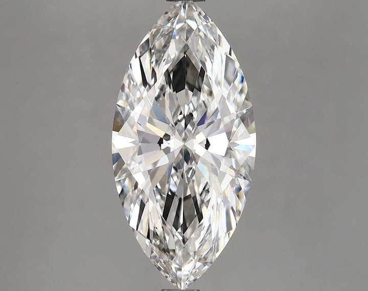 3.02 Carat Marquise Shaped Excellent Cut VS2 IGI Certified Lab Grown Diamond
