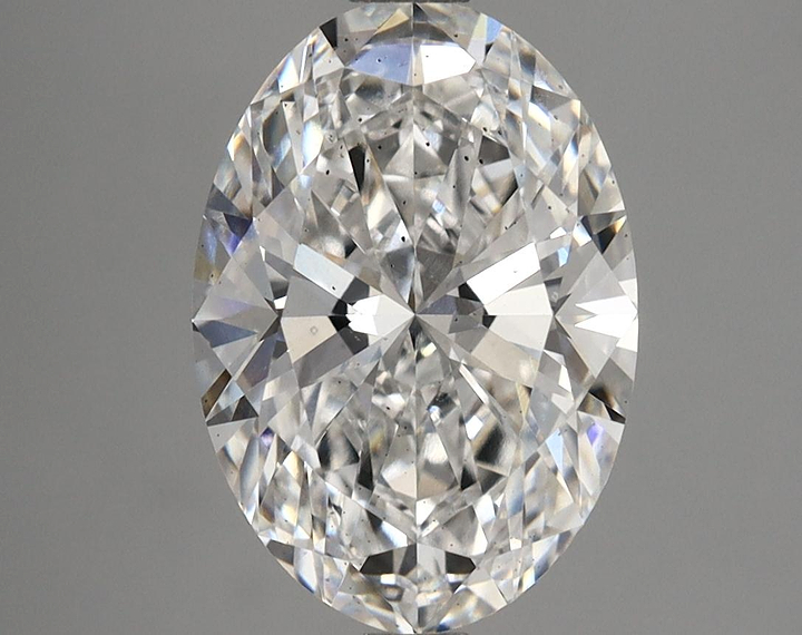 3.11 Carat Oval Shaped Ideal Cut SI1 IGI Certified Lab Grown Diamond