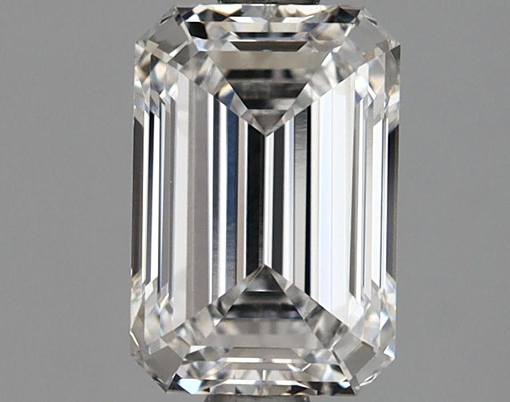 1.57 Carat Emerald Shaped Ideal Cut VS1 IGI Certified Lab Grown Diamond