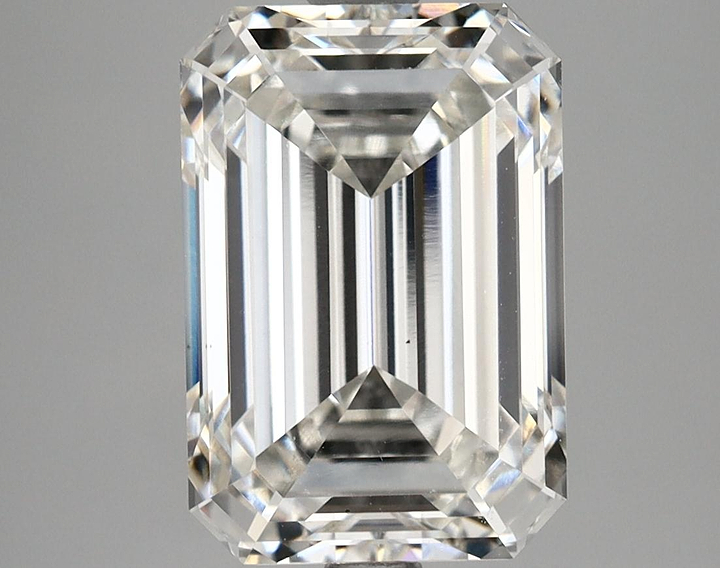 4.64 Carat Emerald Shaped Ideal Cut VS1 IGI Certified Lab Grown Diamond