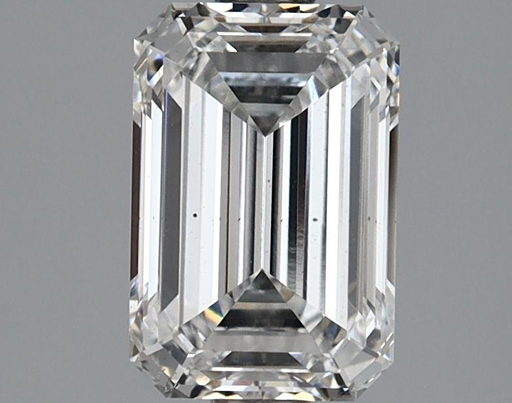 1.69 Carat Emerald Shaped Excellent Cut VS2 IGI Certified Lab Grown Diamond
