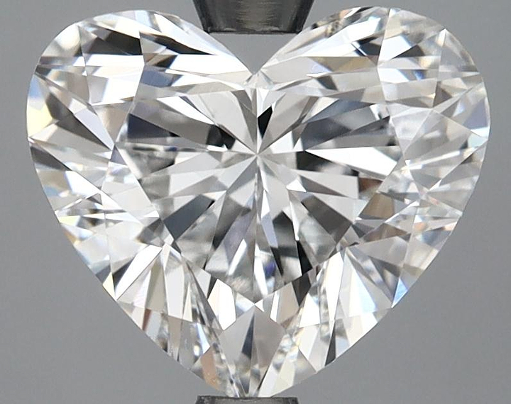 2.68 Carat Heart Shaped Ideal Cut VVS2 IGI Certified Lab Grown Diamond