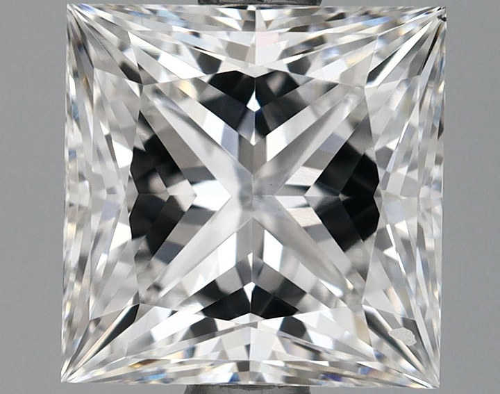 1.69 Carat Princess Shaped Ideal Cut VS1 IGI Certified Lab Grown Diamond