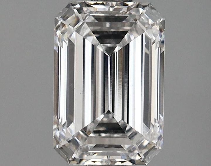 1.68 Carat Emerald Shaped Ideal Cut VS1 IGI Certified Lab Grown Diamond