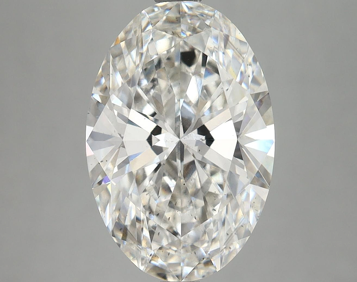 4.81 Carat Oval Shaped Excellent Cut SI1 IGI Certified Lab Grown Diamond