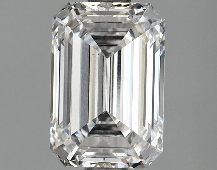 1.69 Carat Emerald Shaped Ideal Cut VS1 IGI Certified Lab Grown Diamond