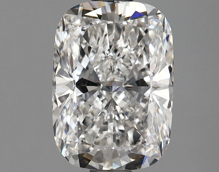 1.67 Carat Elongated Cushion Shaped Excellent Cut VS1 IGI Certified Lab Grown Diamond