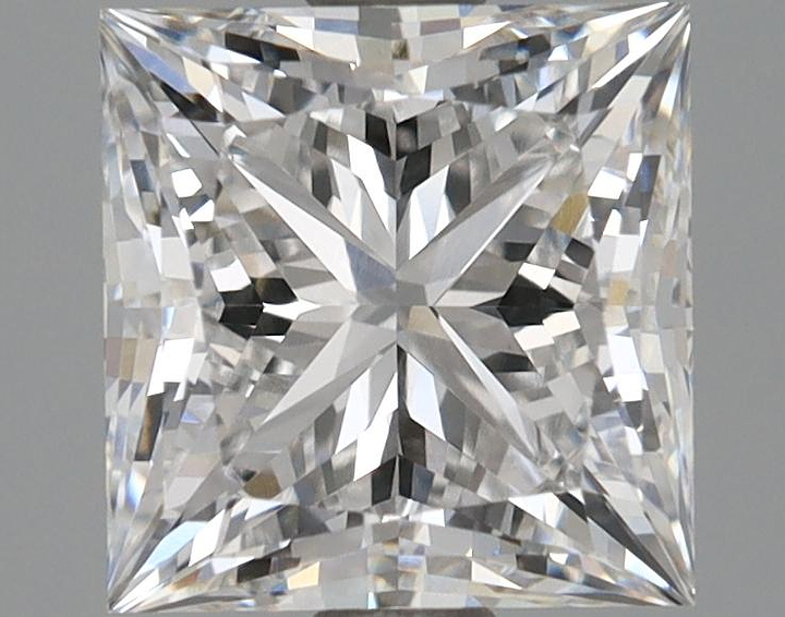 2.15 Carat Princess Shaped Ideal Cut VVS2 IGI Certified Lab Grown Diamond