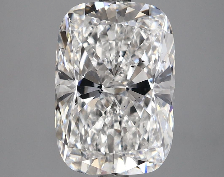 3.63 Carat Elongated Cushion Shaped Excellent Cut SI1 IGI Certified Lab Grown Diamond