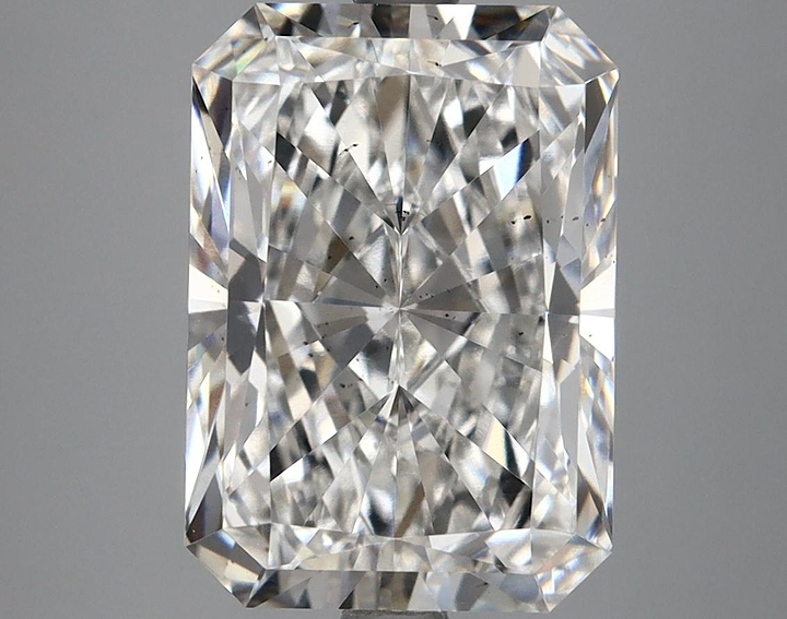 4.85 Carat Radiant Shaped Ideal Cut SI1 IGI Certified Lab Grown Diamond