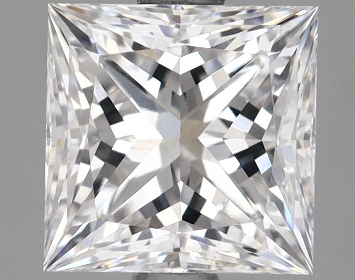 1.69 Carat Princess Shaped Ideal Cut VS1 IGI Certified Lab Grown Diamond