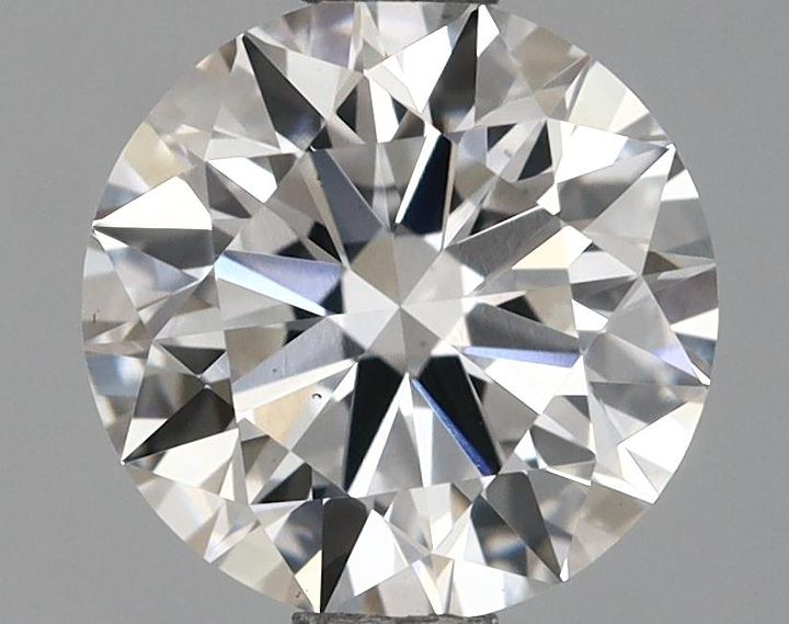 1.12 Carat Round Shaped Ideal Cut VS1 IGI Certified Lab Grown Diamond