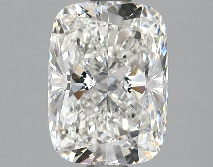 1.62 Carat Elongated Cushion Shaped Excellent Cut VVS2 IGI Certified Lab Grown Diamond