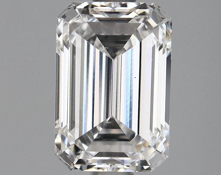 1.67 Carat Emerald Shaped Ideal Cut VS1 IGI Certified Lab Grown Diamond