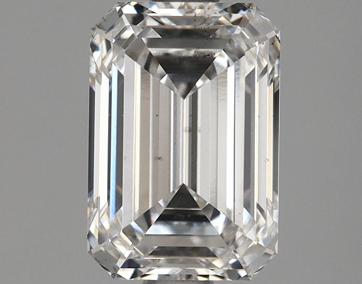 1.62 Carat Emerald Shaped Ideal Cut VS2 IGI Certified Lab Grown Diamond