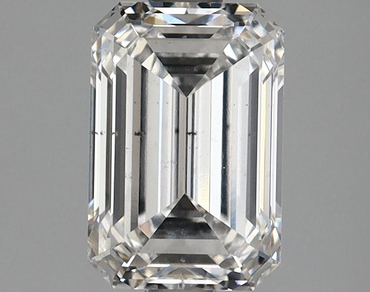 1.65 Carat Emerald Shaped Very Good Cut VS2 IGI Certified Lab Grown Diamond