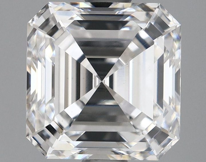 2.13 Carat Asscher Shaped Ideal Cut VVS2 IGI Certified Lab Grown Diamond