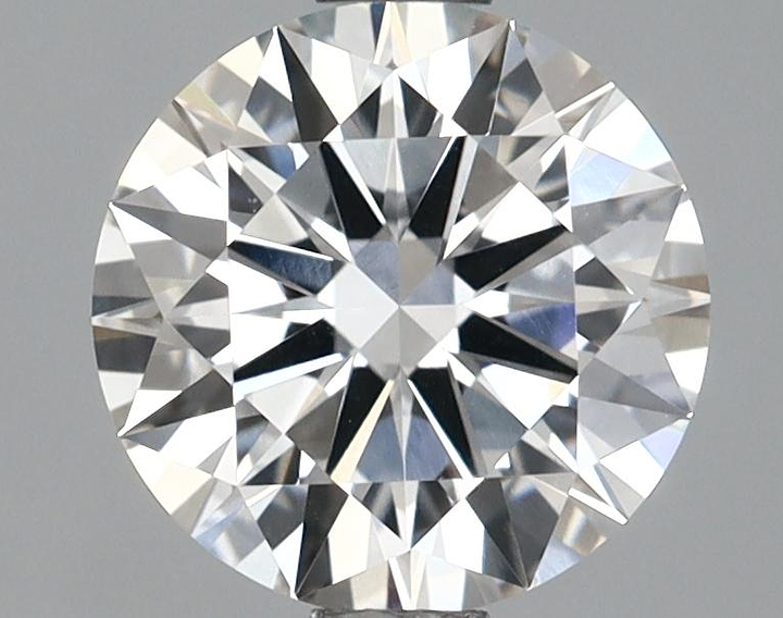 1.36 Carat Round Shaped Ideal Cut VVS2 IGI Certified Lab Grown Diamond
