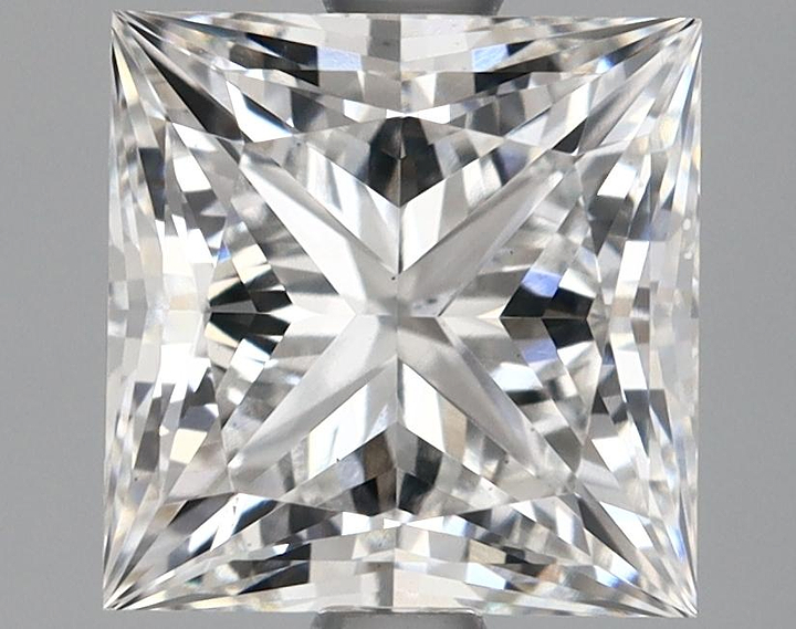 2.34 Carat Princess Shaped Ideal Cut VS1 IGI Certified Lab Grown Diamond