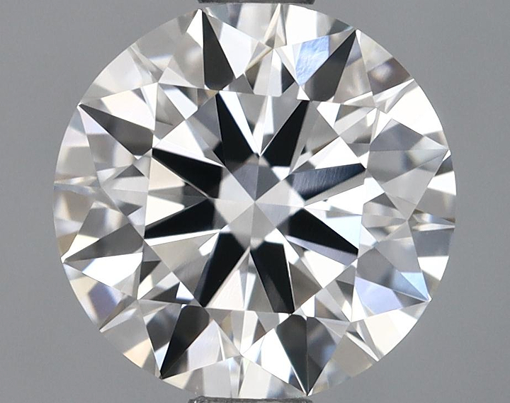 1.36 Carat Round Shaped Ideal Cut VVS2 IGI Certified Lab Grown Diamond