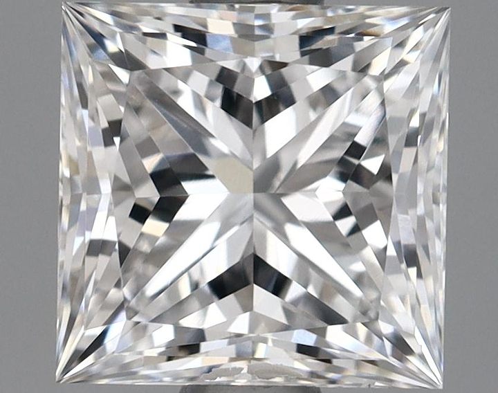 1.2 Carat Princess Shaped Ideal Cut VS2 IGI Certified Lab Grown Diamond