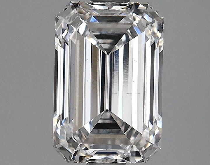 1.69 Carat Emerald Shaped Excellent Cut VS1 IGI Certified Lab Grown Diamond