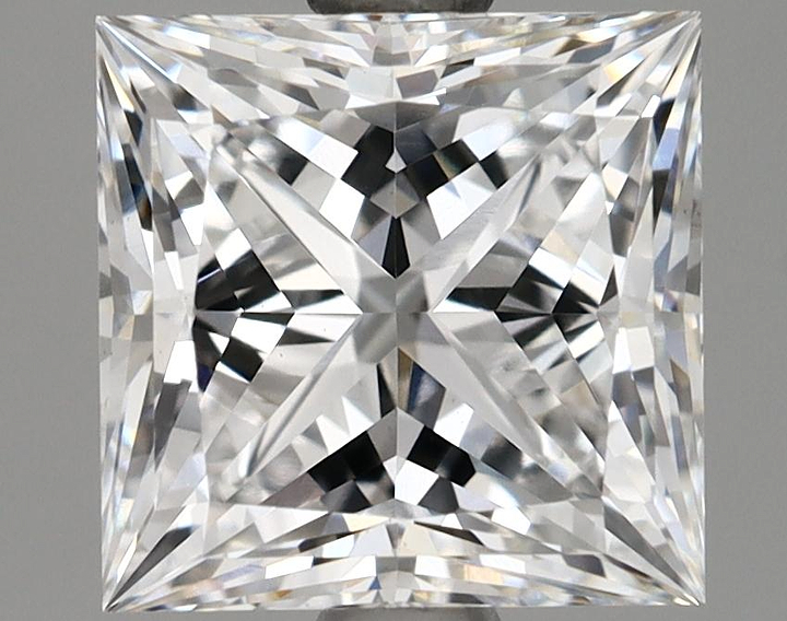 2.19 Carat Princess Shaped Ideal Cut VS1 IGI Certified Lab Grown Diamond