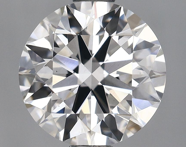 1.46 Carat Round Shaped Ideal Cut VS1 IGI Certified Lab Grown Diamond