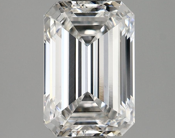 1.69 Carat Emerald Shaped Ideal Cut VS1 IGI Certified Lab Grown Diamond