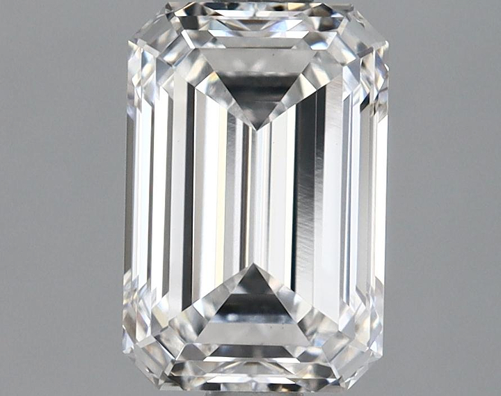 1.62 Carat Emerald Shaped Excellent Cut VS1 IGI Certified Lab Grown Diamond