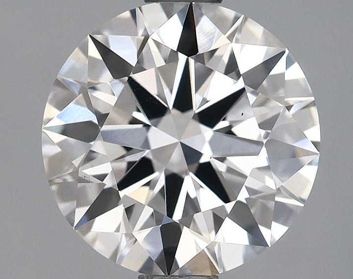 1.47 Carat Round Shaped Ideal Cut VS2 IGI Certified Lab Grown Diamond