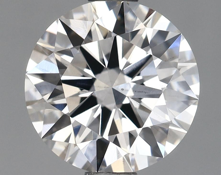 1.34 Carat Round Shaped Ideal Cut VS2 IGI Certified Lab Grown Diamond