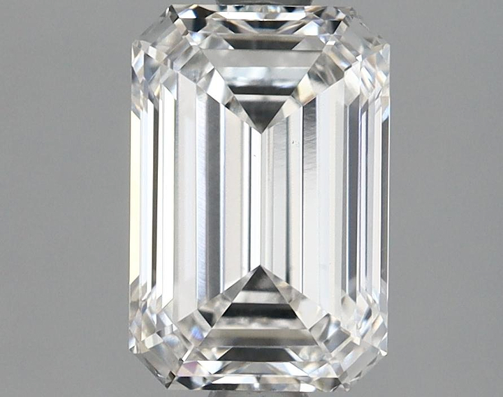 1.66 Carat Emerald Shaped Very Good Cut VS1 IGI Certified Lab Grown Diamond