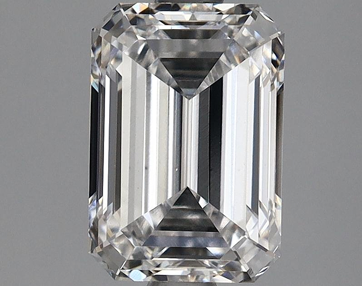 1.91 Carat Emerald Shaped Ideal Cut VS1 IGI Certified Lab Grown Diamond
