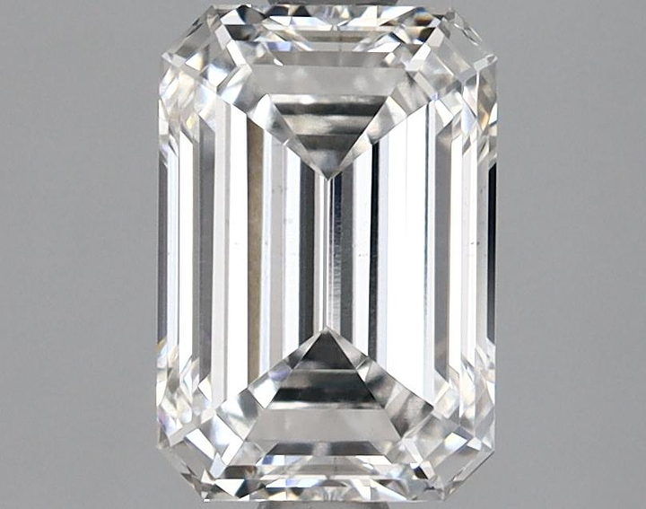 1.6 Carat Emerald Shaped Very Good Cut VS1 IGI Certified Lab Grown Diamond
