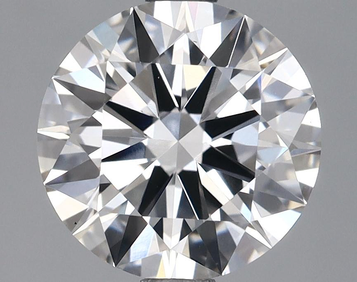 1.91 Carat Round Shaped Ideal Cut VS1 IGI Certified Lab Grown Diamond