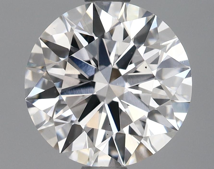 1.69 Carat Round Shaped Ideal Cut VS2 IGI Certified Lab Grown Diamond