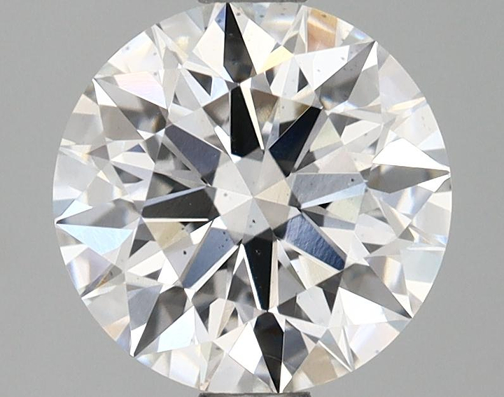 1.69 Carat Round Shaped Ideal Cut VS2 IGI Certified Lab Grown Diamond