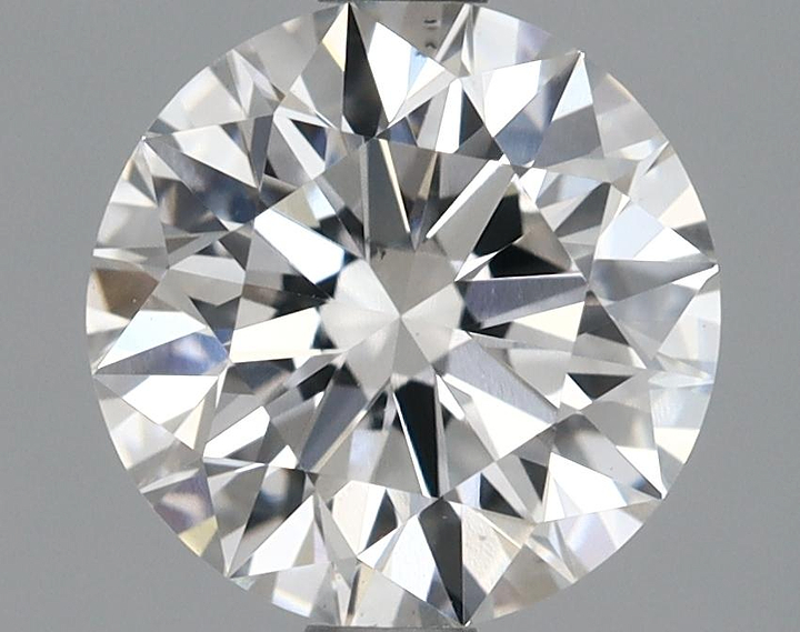 1.69 Carat Round Shaped Ideal Cut VS2 IGI Certified Lab Grown Diamond