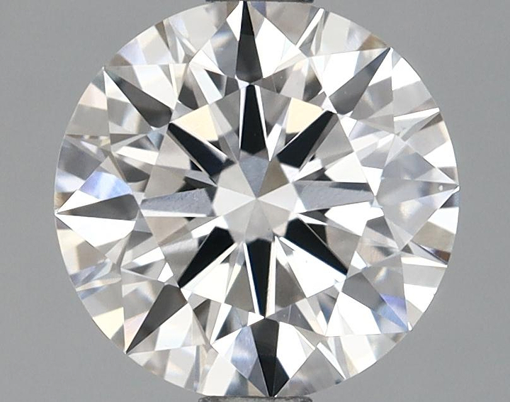 1.69 Carat Round Shaped Ideal Cut VVS2 IGI Certified Lab Grown Diamond