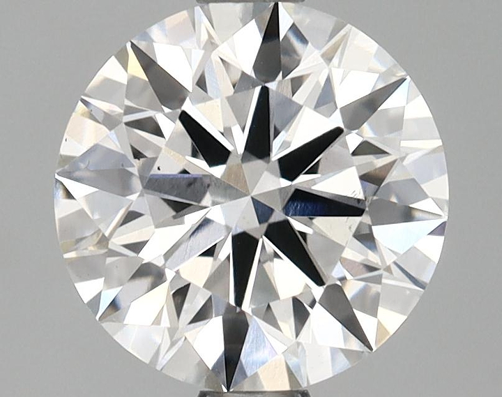 1.69 Carat Round Shaped Ideal Cut VS2 IGI Certified Lab Grown Diamond