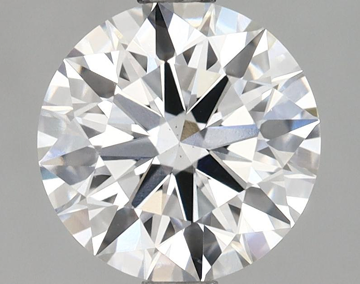 1.69 Carat Round Shaped Ideal Cut VS2 IGI Certified Lab Grown Diamond