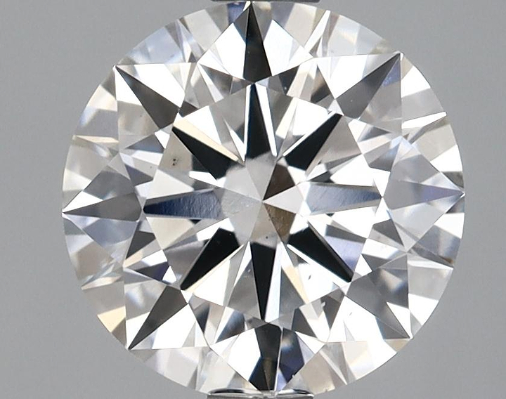 1.69 Carat Round Shaped Ideal Cut VS2 IGI Certified Lab Grown Diamond